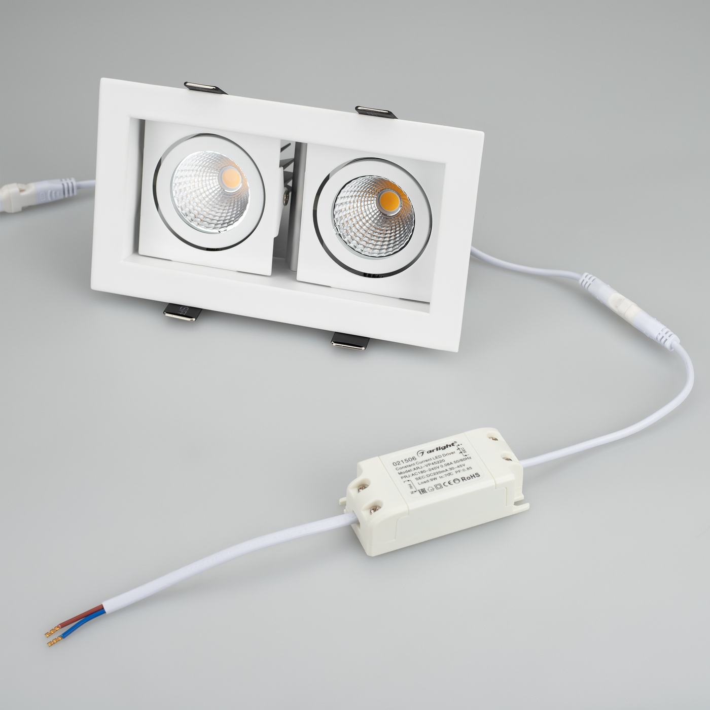Встраиваемый светильник Arlight CL-KARDAN-2X9W