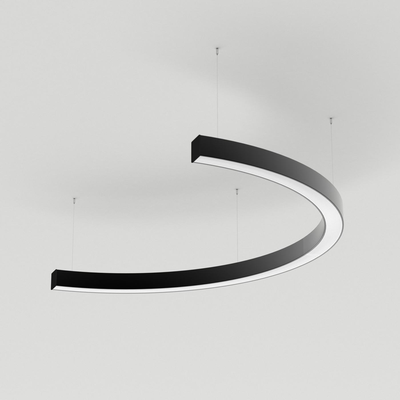 Подвесной светильник Arlight SP-LINE-HANG-ARC-C3535-D800