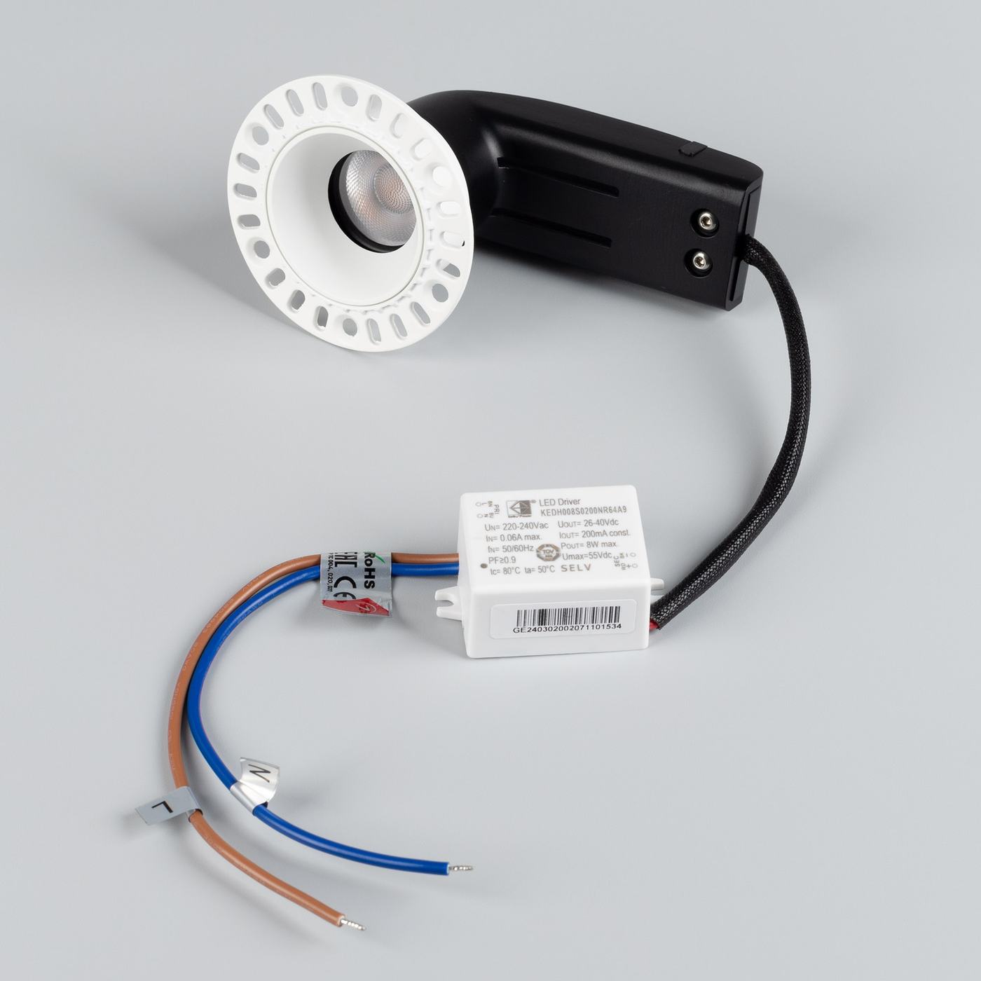 Встраиваемый светильник Arlight MS-RIALTO-TRIMLESS-R40