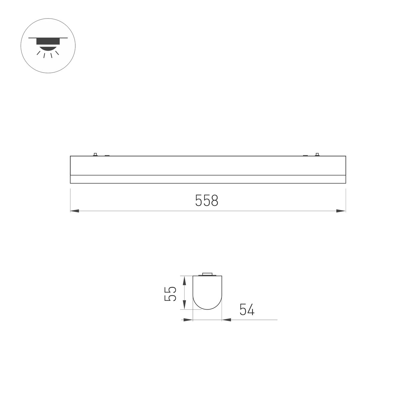 Технический светильник Arlight ALT-LARGO-558
