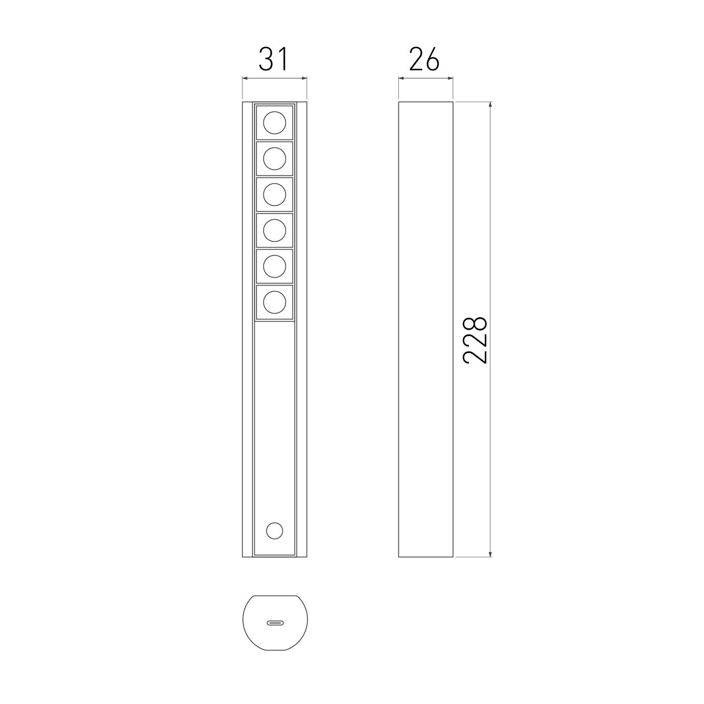 Настольный светильник Arlight SP-ARTE-SIX-L227-3W