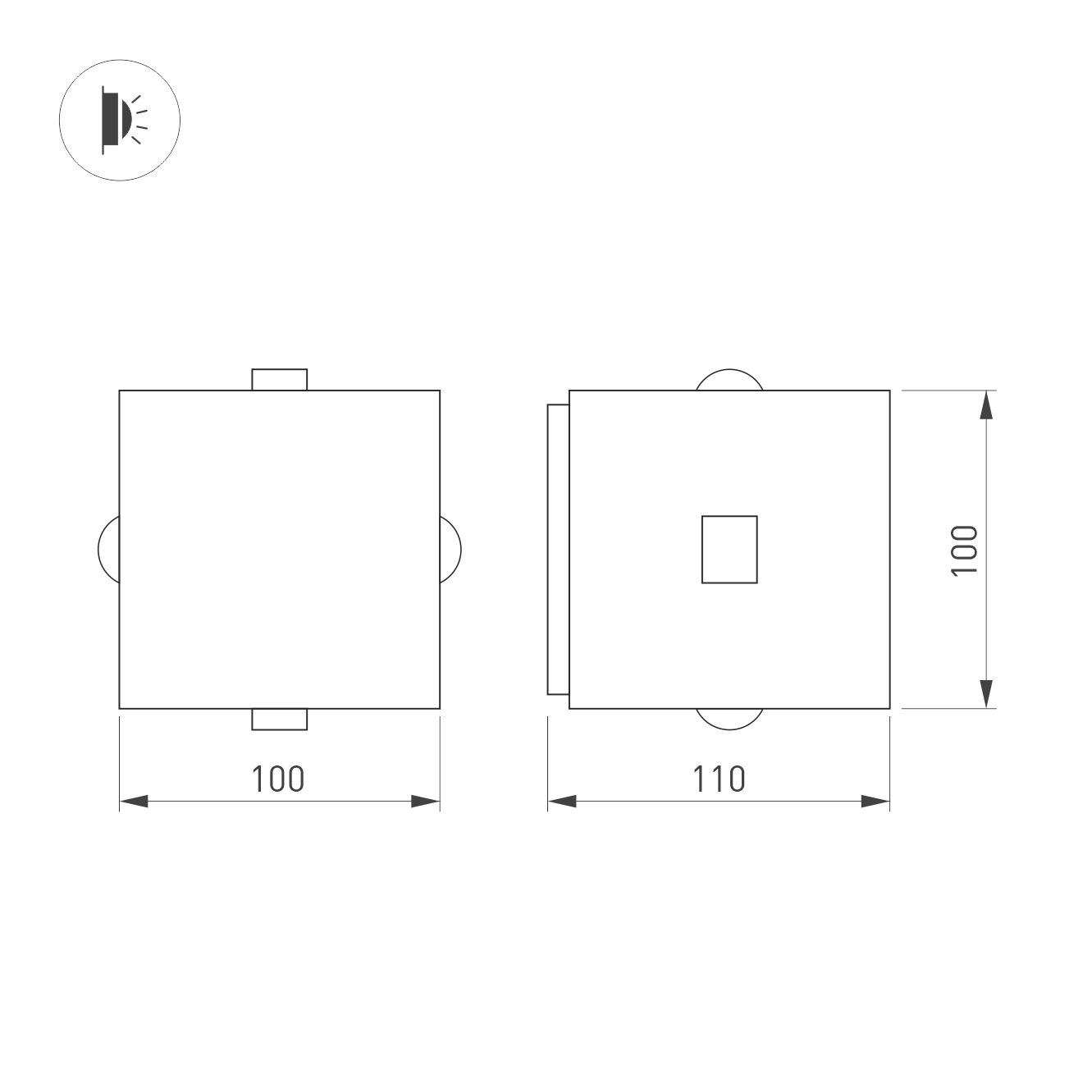 Архитектурный светильник Arlight LGD-VERSATI-4X3W